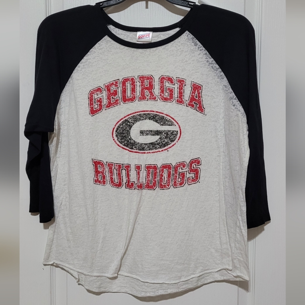 Women's XL GA 3/4 sleeve shirt